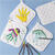 Topflappen wei�, wattiert, 20x20cm, 2 St�ck Bild 2
