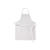 NEU Sch�rze, L:84 cm, B:65 cm, Baumwolle, Wei� - Sch�rze Erwachsene Wei�