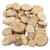 NEU Holzscheiben Mix, � 25-45 mm, St�rke 7 mm, 600 g Bild 2