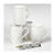 NEU Porzellanbecher / Kaffebecher, Wei�, H 10 cm, � 7,4 cm, 2 Stk. Bild 3