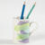 NEU Becher, Wei�, H 10 cm, � 7,4 cm, 1 Stk. Bild 2