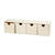 NEU Holzkasten mit 4 Boxen / Schubladenbox, Gr��e: 9,2 x 34,7 cm, 1 St�ck