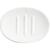 Seifenschale, H�he 2,5 cm, L�nge 13,5 cm, Breite 10 cm, Wei�, 1 St�ck Bild 2