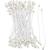 Bl�tenstaubbl�tter, L�nge 6,4 cm, Durchmesser 2 mm, Perlmuttwei�, 100 St�ck Bild 2