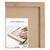 NEU Linoleum-Schneidebrett, Gr��e 25 x 30 cm, f�r Rechtsh�nder