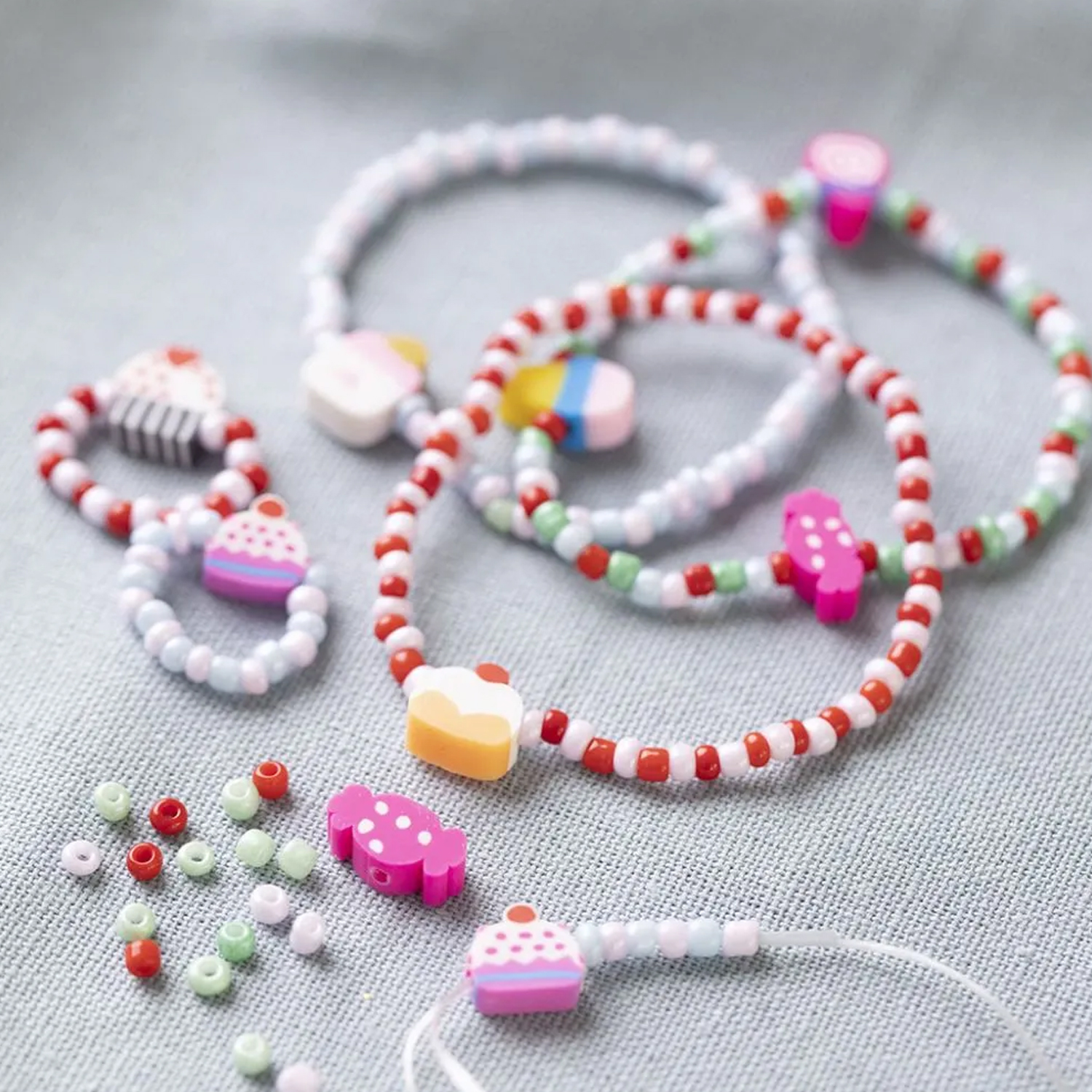 NEU Figurperlen, Candy, � 10 mm, Lochgr��e 1,5 mm, 60 Stk. Bild 4