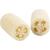 Nat�rlicher Luffa-Schwamm, L�nge 10 cm, Durchmesser 5,5-8 cm, Hellnatur, 2 St�ck