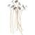 Dochte f�r Kerzen in Gef��en, f�r Beh�lter mit 20�65mm L�nge 110mm, Dicke 2mm, 10 St�ck Bild 5