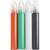 Kerzenmalstifte / Kerzenpens, Schwarz, Gr�n, Hellgrau, Rot, 4x30 ml Bild 3