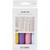 Kerzenmalstifte / Kerzenpens, Hellblau, Hellpink, Flieder, Gelb, 4x30 ml