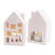 NEU Teelichth�uschen Terrakotta-Wei�, Gr��e: 5x7x12 cm, 1 St�ck