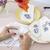 Kreativ Set Sticken, Servietten, Creme Bild 4