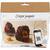 Kreativ Set Floristen-Krepppapier, Mohn, Extrastarkes Krepp, 105 g