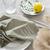 Kreativ Set Sticken, Serviette, Staubgr�n Bild 4