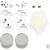 Kreativ Set Kerzengie�en, Sojawachskerze mit Aventurin und Amethyst Bild 3