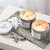 Kreativ Set Kerzengie�en, Sojawachskerze mit Aventurin und Amethyst Bild 4