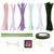 Kreativ Set Blumen aus Pfeifenreiniger / Biegepl�sch / Chenilledrahtn, Blumen, Pastellfarben Bild 3