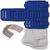 NEU Laternen Bastelset MINI Eckig Blau, 10 blaue Rohlinge, 10 B�gel, 25x Transparentpapier 15,5x37 cm
