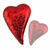 DIY Set Muttertag, Bastelset Pailletten Herz, Styroporherz flach 20cm, 1 Pack Pailletten rot, Stecknadeln 10mm Bild 4