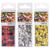 DIY Set Pailletten-Pilze, Kinder-Bastelset, Geschenkset, 10 Styroporpilze 7cm, 3 Pack Pailletten, Stecknadeln 10mm Bild 3