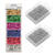 DIY Set Pailletten-Eier, Osterset, Geschenkset, 4 Styroporeier 8cm, 1 Pack Pailletten bunt sortiert, Stecknadeln 10mm Bild 3