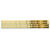 SALE Zierstreifen glatt L: 200mm, B:2 mm 15 Stk, gold