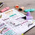 NEU Textmarker / Highlighter, Mini Pastell, 6 Farben sortiert Bild 2
