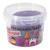 SALE EberhardFaber Spielknete, lufttrocknend, 100 g, Glitzer Lila - Glitzer-Lila