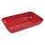 SALE Bastelschale aus Kunststoff, 23 x 15 x 4 cm, 1 St�ck, Rot - Rot