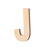 SALE Holz-Buchstabe flach, J, Gr��e: ca. 80 x 5 mm - J