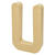 SALE Papp-Buchstabe, U, H�he 25 x Breite 21,5 x Tiefe 4 cm - U