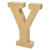 SALE Papp-Buchstabe, Y, H�he 25 x Breite 21,5 x Tiefe 4 cm - Y