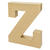 SALE Papp-Buchstabe, Z, H�he 25 x Breite 21,5 x Tiefe 4 cm - Z