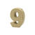 SALE Papp-Zahl, 9, H�he 5 x Breite 3,4 x Tiefe 2 cm - 9