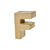 SALE Papp-Buchstabe, F, H�he 5 x Breite 5,2 x Tiefe 2 cm - F