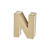 SALE Papp-Buchstabe, N, H�he 5 x Breite 5,2 x Tiefe 2 cm - N