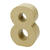 SALE Papp-Zahl, 8, H�he 10 x Breite 6,4 x Tiefe 3 cm - 8