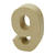 SALE Papp-Zahl, 9, H�he 10 x Breite 6,4 x Tiefe 3 cm - 9