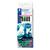 Staedtler wasservermalbare Doppelfasermaler 3001, Set S�damerika, 6 Farben sortiert