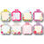 SALE Papieranh�nger Mini-Cutties Blumen - Papieranh�nger Mini-Cutties Blumen
