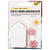 SALE Geschenkanh�nger lang, natur & wei�, 12 Stck.