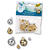 Schellen, 26 St�ck, Gold & Silber