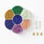 NEU Rocailles-Perlen-Set Meerjungfrau, inkl. 90g Perlen, 3x1m Nylonfaden, 3 Verschl�sse Bild 2