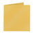 Doppelkarten & Umschl�ge, quadratisch Gold - Gold