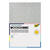 Glitter-Moosgummi / Schaumstoffplatten f�r vielf�ltige Bastelarbeiten, Silber, 20 x 29 cm, 5 Bogen