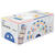 Blanko-Legekarten, 6x6cm, 60 St�ck, mit Regenbogen-R�ckseite, inklusive 136 Stickern Bild 2