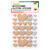 Moosgummi Glitter-Sticker Herzen, Gold/Silber, 50 St�ck in sortierten Gr��en
