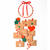 Moosgummi Glitter-Sticker Sterne Weihnachten, 50 St�ck in sortierten Gr��en und Farben Bild 3