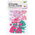Moosgummi Glitter-Sticker Einhorn, 37 St�ck sortiert