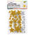 Moosgummi / Schaumstoff Glitter-Sticker Sterne f�r vielf�ltige Bastelarbeiten, 40 St�ck - Sterne